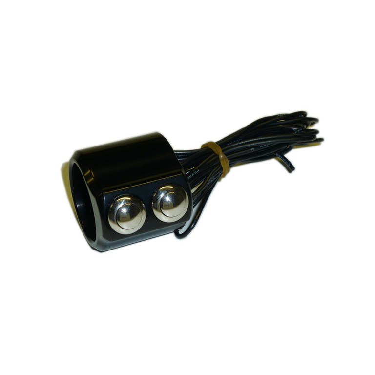 Kustom Tech K-Tech, switch housing Evolution Line dual button. Black