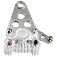 Kustom Tech K-Tech Super Freni rear caliper bracket. Raw