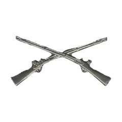 MCS Biker pins Infrantry officer pin