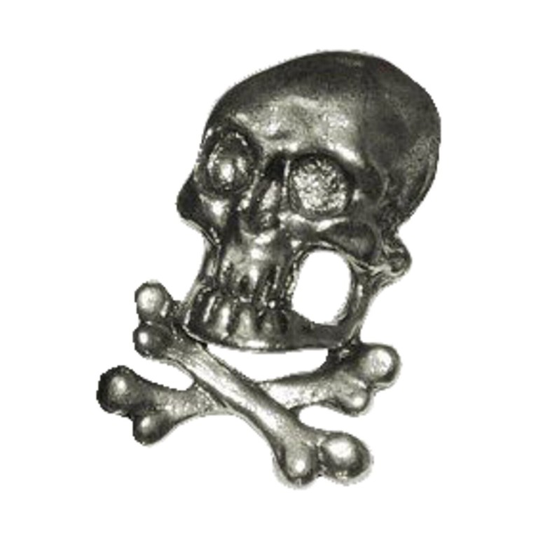 MCS Biker pins Skull & bones pin