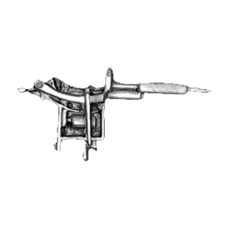 MCS Biker pins Tattoo machine pin