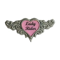 MCS Biker pins Lady rider pin