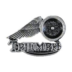 MCS Triumph motorcycle pin