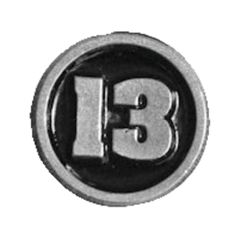 MCS #13 biker pin