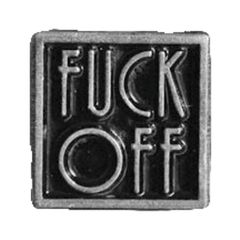MCS F*ck of biker pin