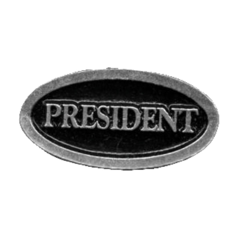 MCS President title pin