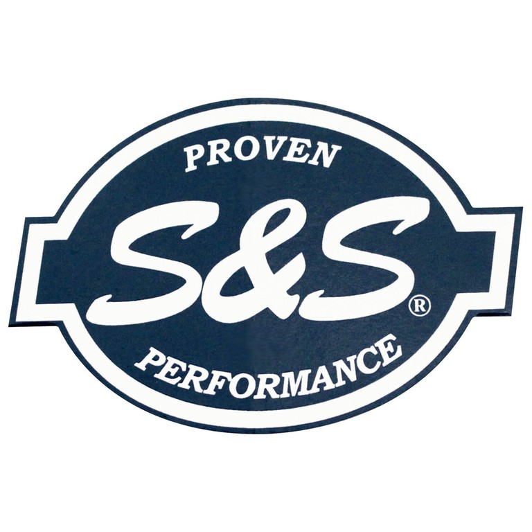 S S, Logo sticker 3″