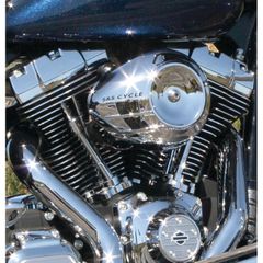 S S, Stealth Air Stream air cleaner cover. Chrome