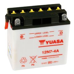 Yuasa Yuasa, 12V lead-acid battery. 7Ah