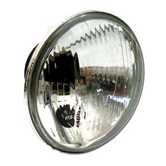 MCS Headlamp unit H4. Ribbed lens. 5-1/2″