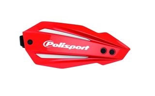 Χούφτες Προστασίας Κλειστού τύπου Polisport Bullit Wrap Handguard Κόκκινες