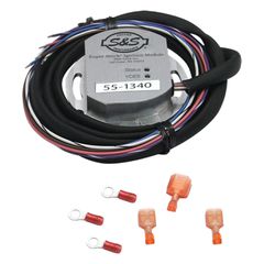 S S, SuperStock ignition module. 80″ S Shovel