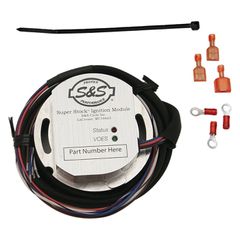 S S, SuperStock ignition module. 93″ HC S Shovel