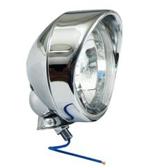 MCS T-bone spotlamp. 3-1/2″. Clear glass lens. with visor