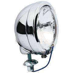 MCS FL style spotlamp, 4-1/2″. Chrome, clear lens