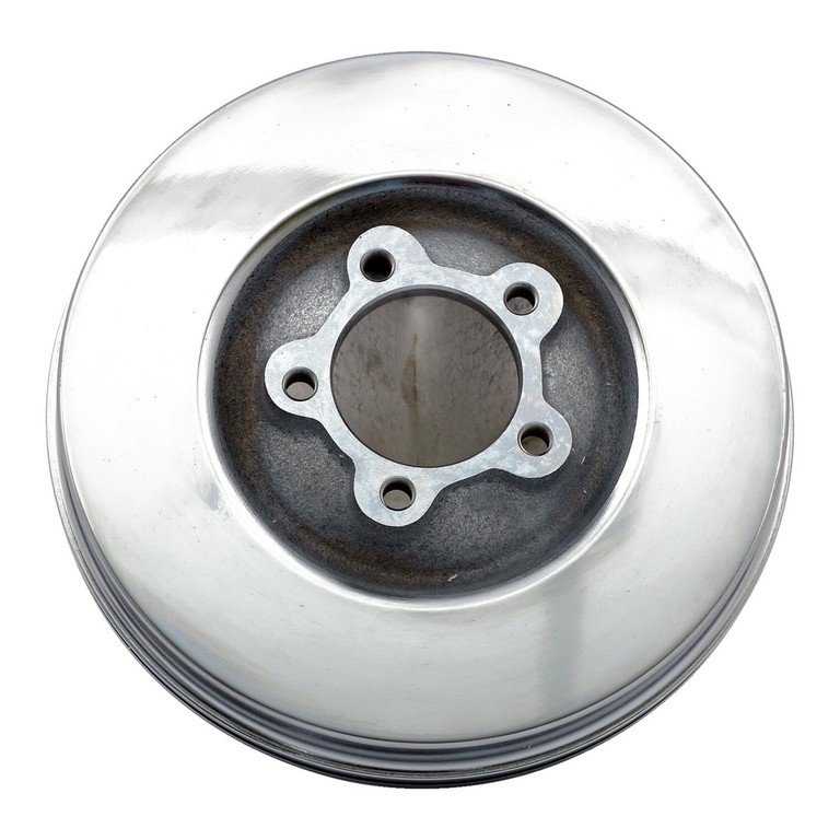 MCS Brake drum front, chrome plated