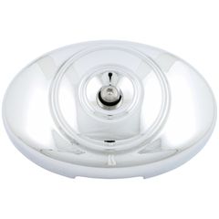 MCS Oval OEM style air cleaner cover Twin Cam. Chrome