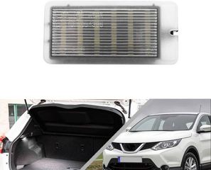 Εσωτερικά Φώτα Πορτμπαγκάζ LED Για Nissan Qashqai J11, Juke, Renault Clio 05-12 , Megane 03-09 , Grand Scenic 05-08 Ζευγάρι 2 Τεμάχια