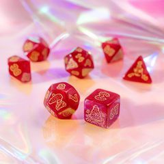 Capybara Dice Set of 7 Chillo-thumb-4