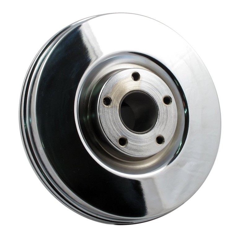 MCS Brake drum front, chrome