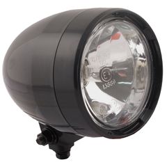 MCS Nevada 4″ stretched ABS headlamp. Black