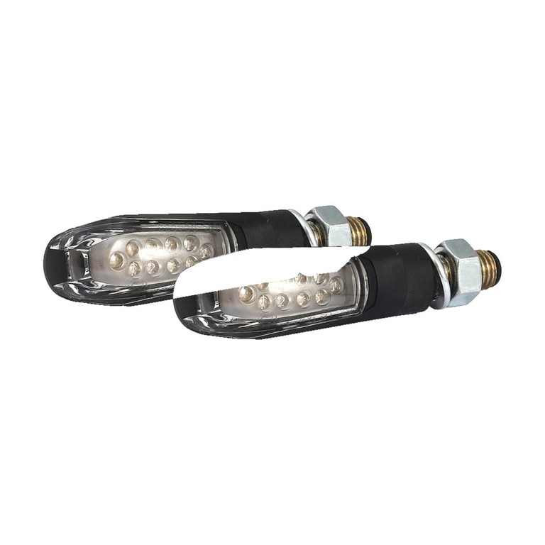 MCS Couver. LED turn signal. Black