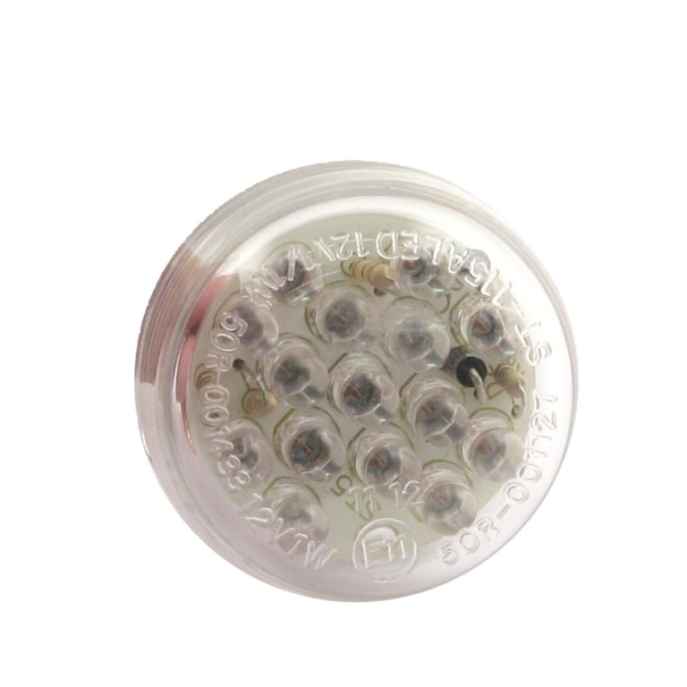 MCS Micro disc, LED taillight. 30mm clear lens