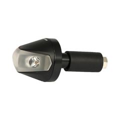 MCS Jewel, in-bar LED turn signal. Clear lens