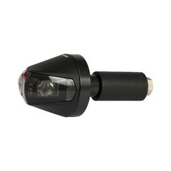 MCS Jewel, in-bar LED turn signal. Smoke lens