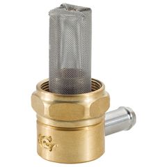 Golan Products Golan, low profile tank fitting 22mm with nut. Brass
