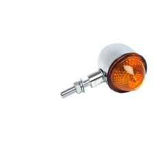 MCS Mini bullet lights, chrome. Amber lens