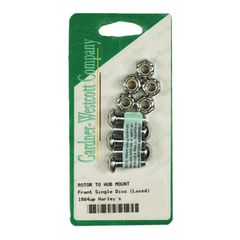 Gardner-Westcott Brake rotor bolt kit, chrome button