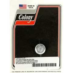 Colony Colony, timing/drain plug. OEM style hex. Zinc