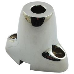MCS Front turn signal stand-off bracket. Chrome