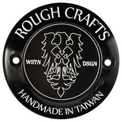 Rough Crafts Rough Crafts, point cover. 2-hole, black