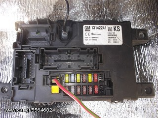 ΑΣΦΑΛΕΙΟΘΗΚΗ OPEL CORSA D, 13142241, 1232060, 93196921, 1232452, KS, BCM, MODULE, RELAY, MULTI-USE, 433MHZ ΜΟΝΑΔΑ ΕΛΕΓΧΟΥ ΑΜΑΞΩΜΑΤΟΣ, S*