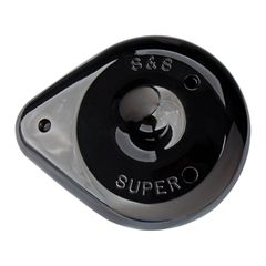 S S, Super E/G air cleaner cover. Black