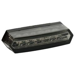 MCS Malibu LED taillight. Black. Smoke lens