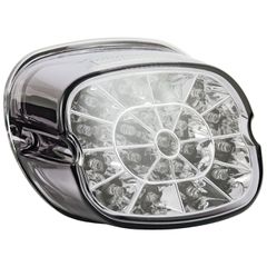MCS Laydown ‘shark tooth’ spider LED taillight. Light smoke lens