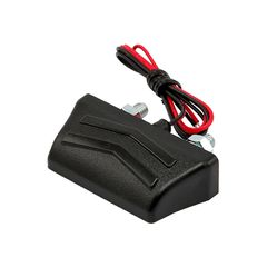 MCS LED license plate light stratton, black. ECE appr.