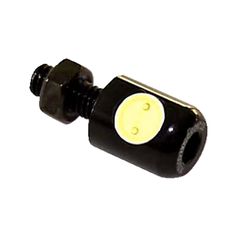 MCS Hagler, LED license plate mount bolt. Black