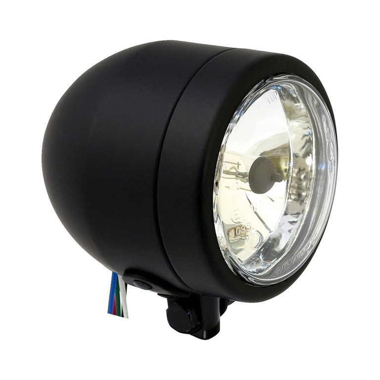 MCS Single 4″ H4 position light. Black