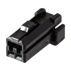 Namz NAMZ, AMP 040 series connector. Black, plug, 2-pin