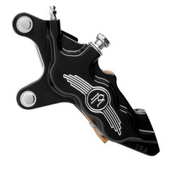 Performance Machine PM, 6-p 112x6b caliper. Bolt-on, 11.5″ left front. Black CC