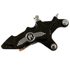 Performance Machine PM, 6-p 112x6b caliper. Bolt-on, 11.5″ right front. Black CC