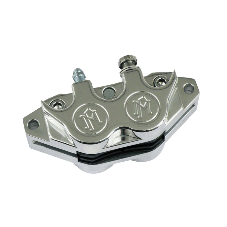 Performance Machine PM, 4-piston 125x4RSPH ‘classic’ caliper. Polished