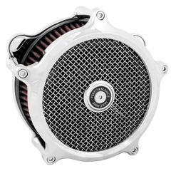 Performance Machine PM, ‘Super gas interchange’ air cleaner kit. Chrome