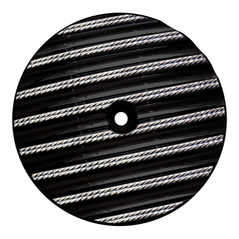 Covingtons Covingtons, finned air cleaner cover insert. Plain, diamond