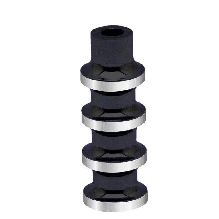 Covingtons Covingtons, Finned shift/brake peg. Black CC