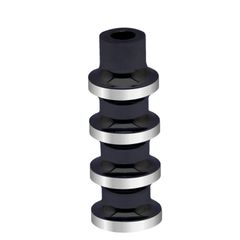 Covingtons Covingtons, Finned shift/brake peg. Black CC